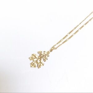 Gold Leaf Necklace